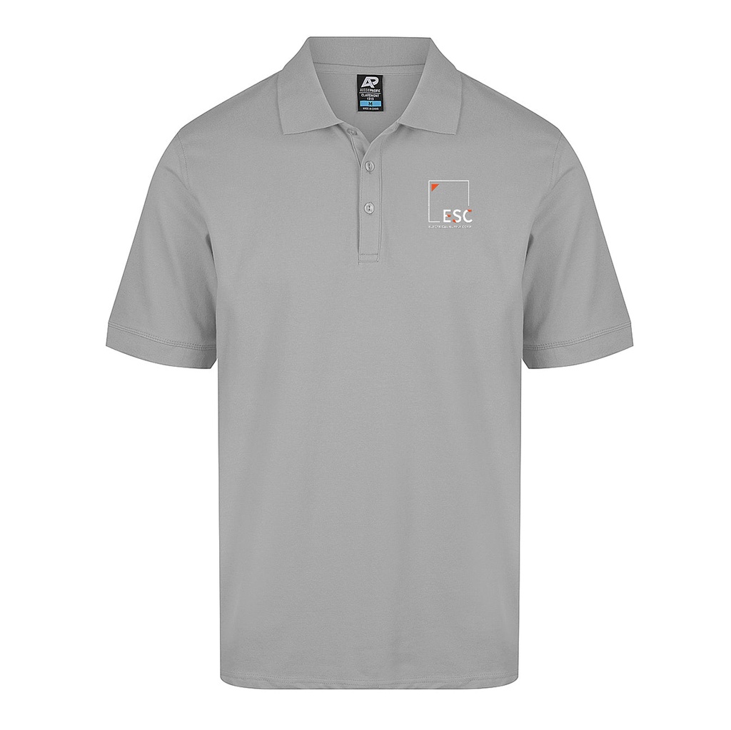 ESC Unisex Claremont Polo - Silver